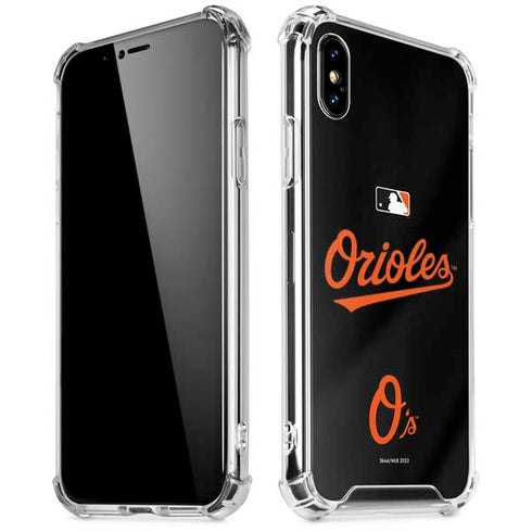 MLB Baltimore Orioles Alternate/Away Jersey iPhone XS Max Clear Case